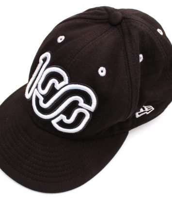 帽子の染め替え＜色あせのあるニューエラ（New Era）黒キャップ