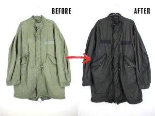 軍モノ染め替え